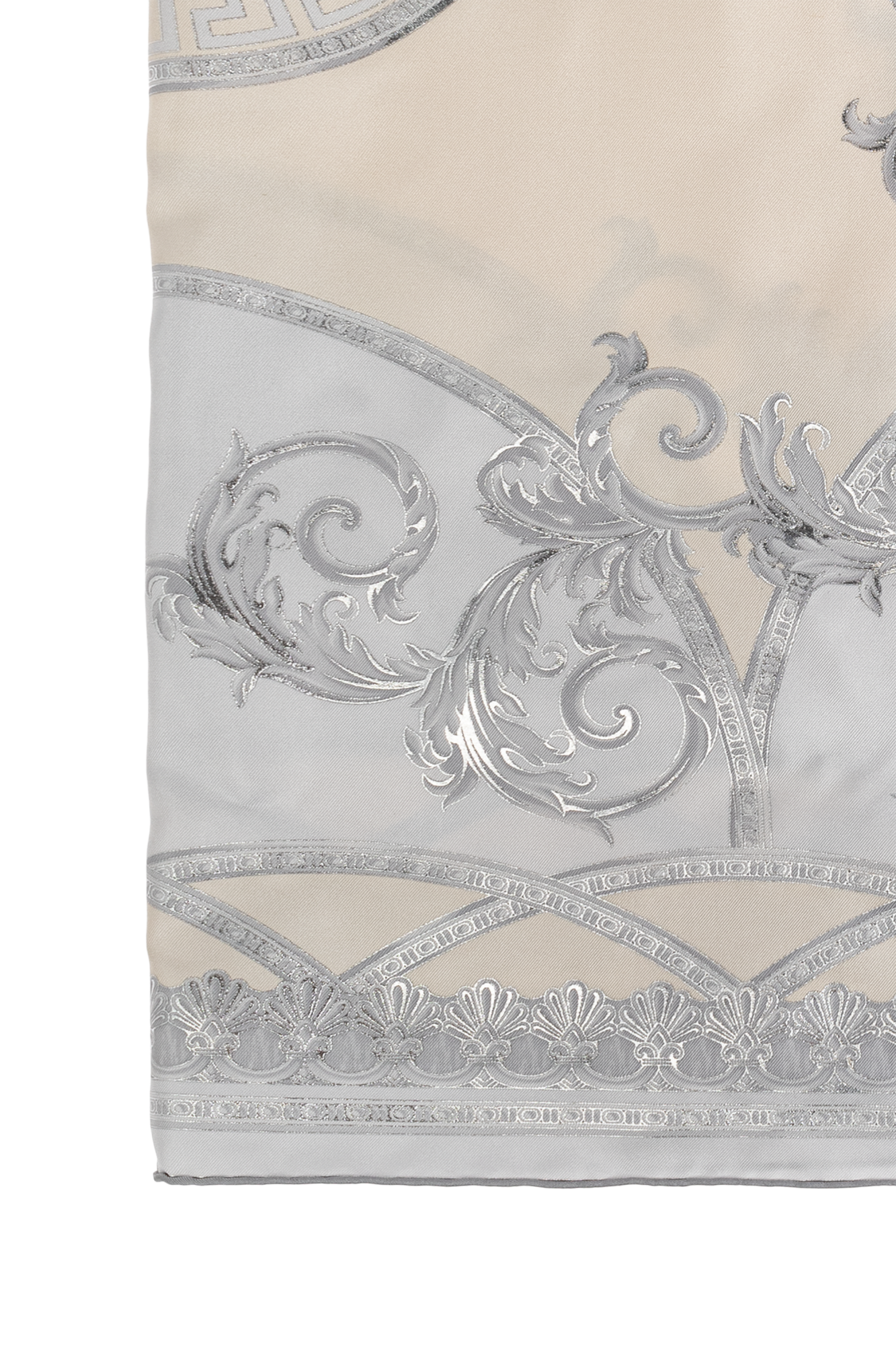 スカーフ VERSACE Woman Scarf Grey 10016001A13785 5E450 Versace Silk scarf | Men's Accessorie | Vitkac